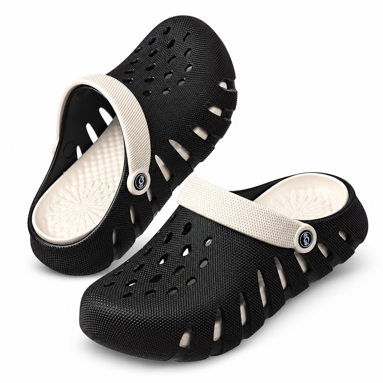 3D Texture Imported Clogs View 1 3D Texture Imported Clogs - Image 1