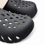 3D texture imported clogs product view 3