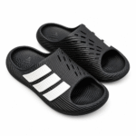 Adidas Purechill Slides — black and white